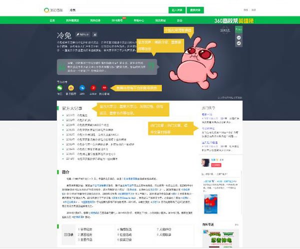 360將上線百科大牌項目，為自媒體人打造特色百科詞條 微新聞 第2張